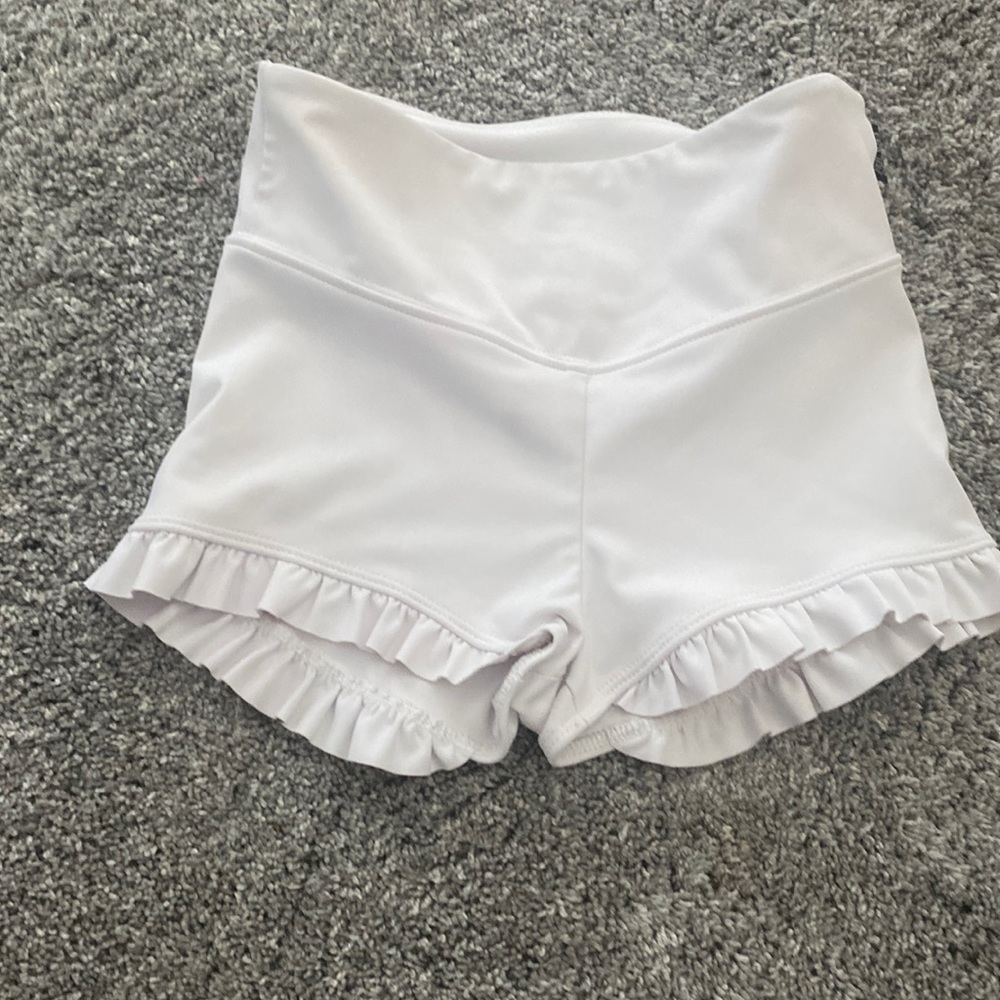 White Tigerfriday dance shorts